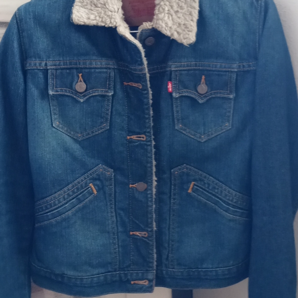 Levis Denim Coat / Jacket - Picture 2 of 5